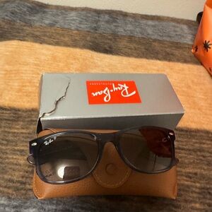 Ray-Ban Blue New Wayfairer, new in box (box ripped duecto being in my glovebox)